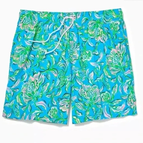 🆕Lilly Pulitzer Swim Trunks Large NWT - Picture 3 of 3